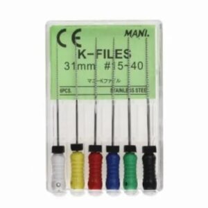 Mani K-Files #45-80 - 31 mm
