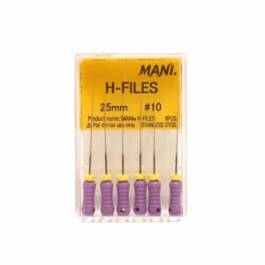 Mani H-Files #10 - 25 mm