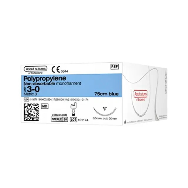 Assut Polypropylene Sutures 3-0